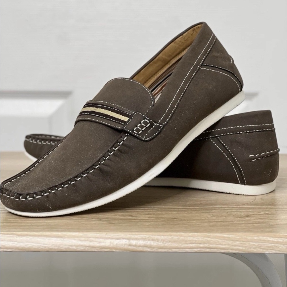 Polar Fox Men's Grab Loafer,Brown size 13